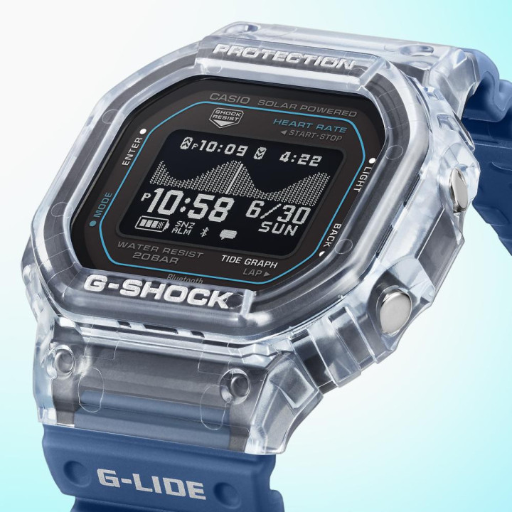 G-SHOCK G-LIDE GBX-H5600-1 | Montre Surf & Cardio Polar™
