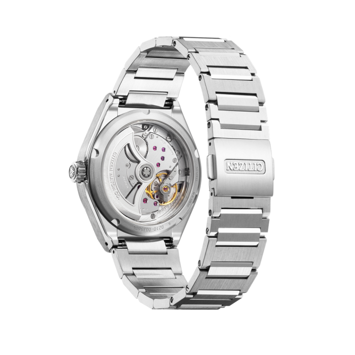 The Citizen NC1001-58A | Calibre 0210 Automatique | Cadran Argent