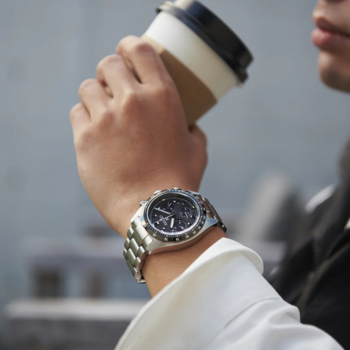 Seiko Prospex Speedtimer SSC819P1 | Chrono Solaire 39mm Noir