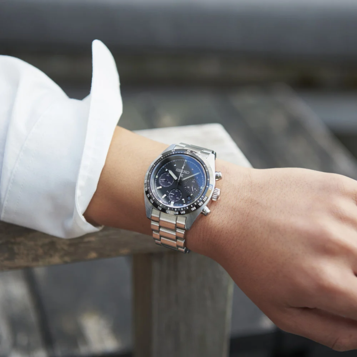 Seiko Prospex Speedtimer SSC819P1 | Chrono Solaire 39mm Noir
