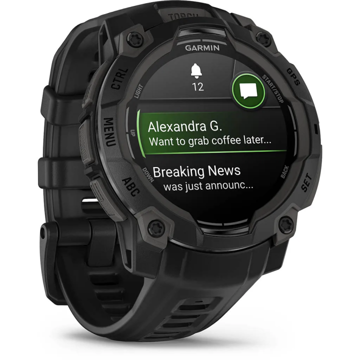 Garmin Instinct 3 AMOLED 45mm 010-02936-00 | Montre GPS HD