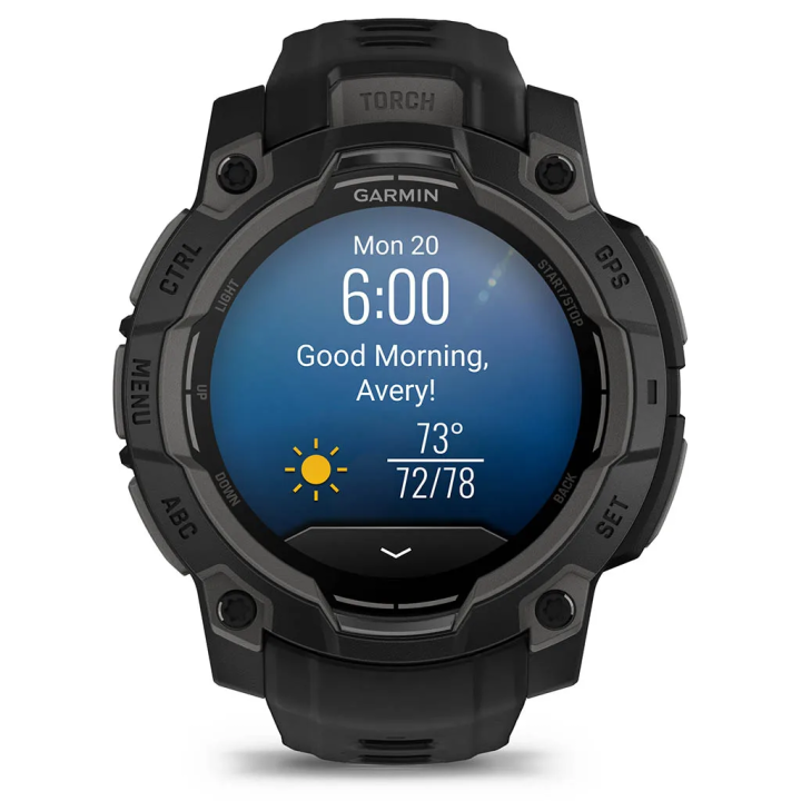 Garmin Instinct 3 AMOLED 45mm 010-02936-00 | Montre GPS HD