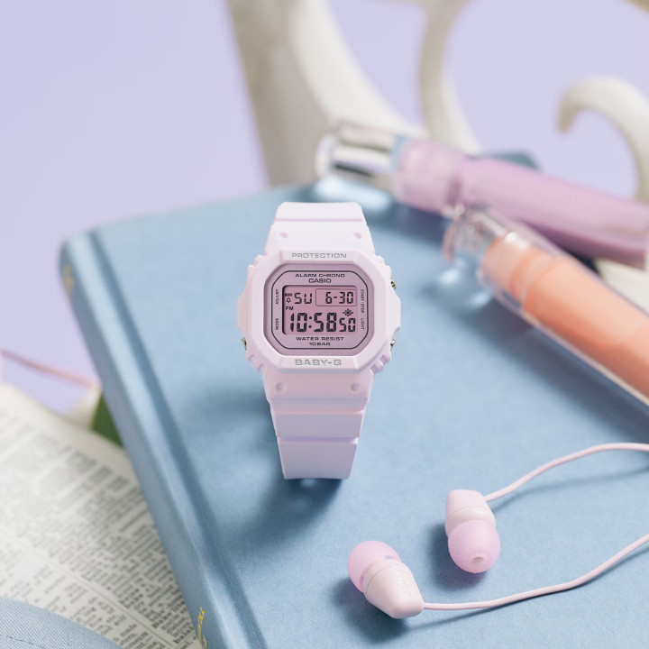 Casio Baby-G BGD-565SC-4B Rose | Montre Ballet & Nacre