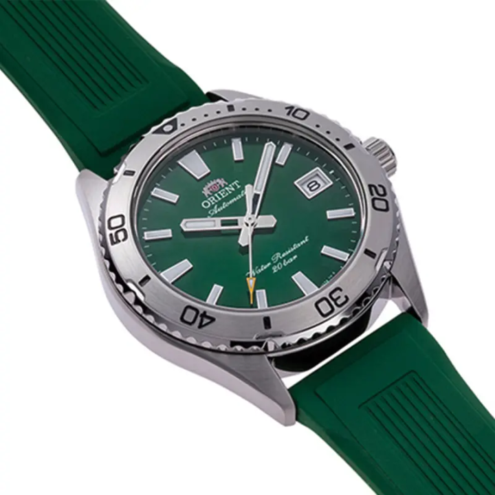 Orient Mako RA-AC0Q11E30B Vert | Montre Automatique Saphir
