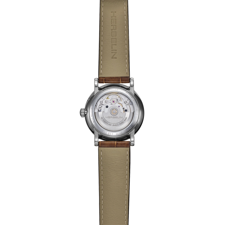 Herbelin Inspiration Automatique 2047AP16MA | Cadran Vert & Cuir