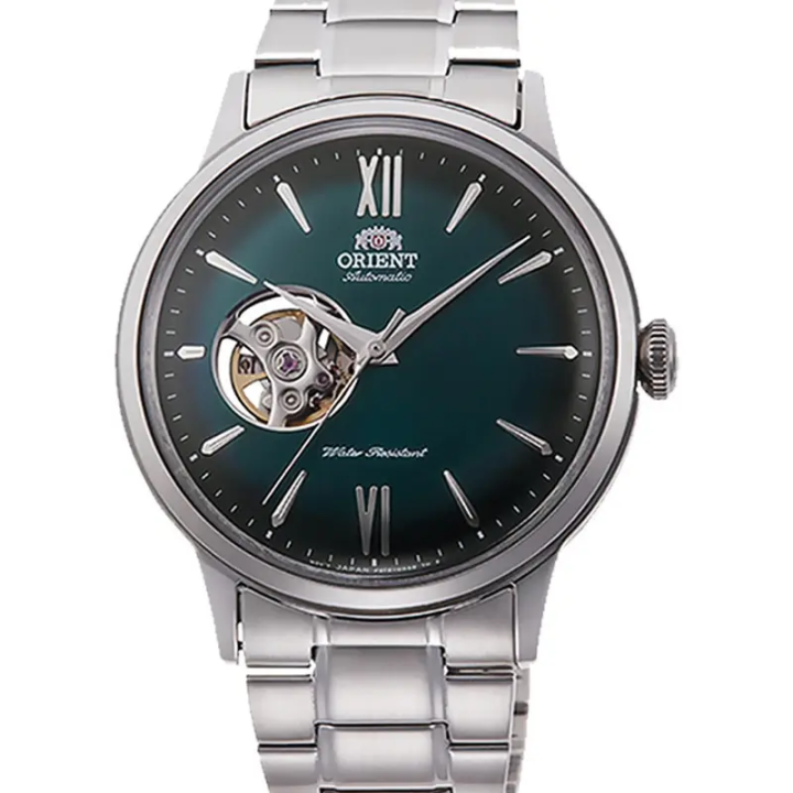 Orient Bambino Open Heart | RA-AG0026E | Montre Automatique Verte