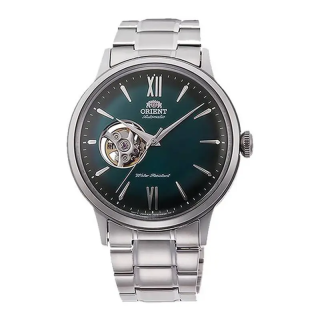 Orient Bambino Open Heart | RA-AG0026E | Montre Automatique Verte