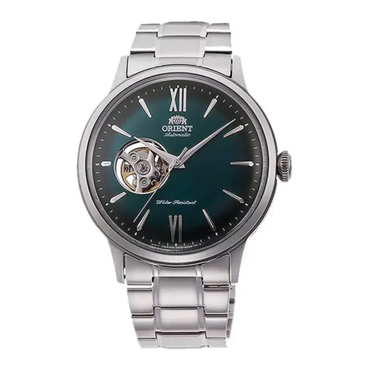 Orient Bambino Open Heart | RA-AG0026E | Montre Automatique Verte
