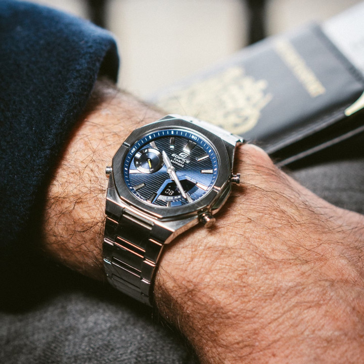 CASIO EDIFICE ECB-S10D-2AEF Slim | Bluetooth & Verre Saphir