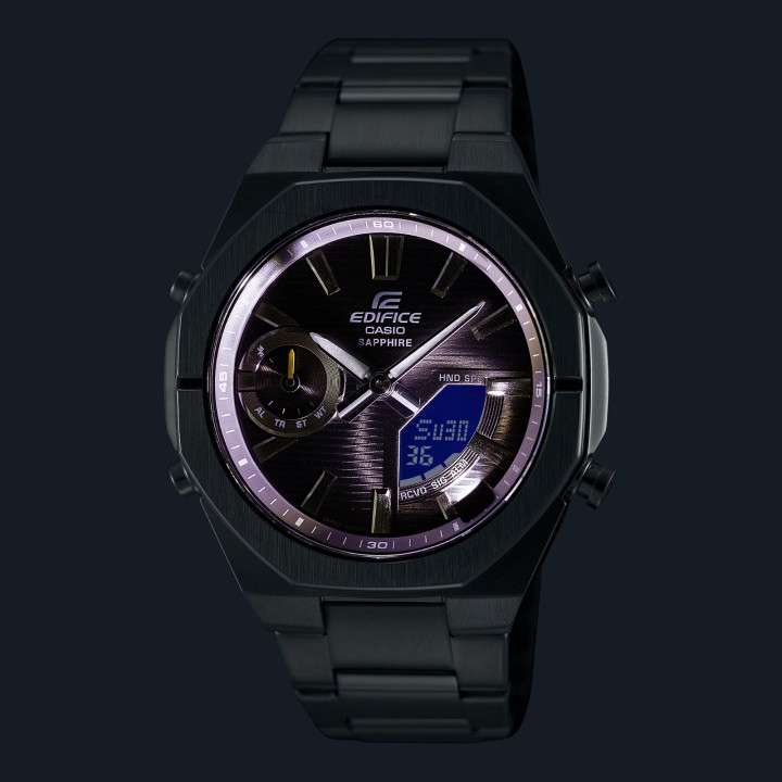 CASIO EDIFICE ECB-S10D-2AEF Slim | Bluetooth & Verre Saphir