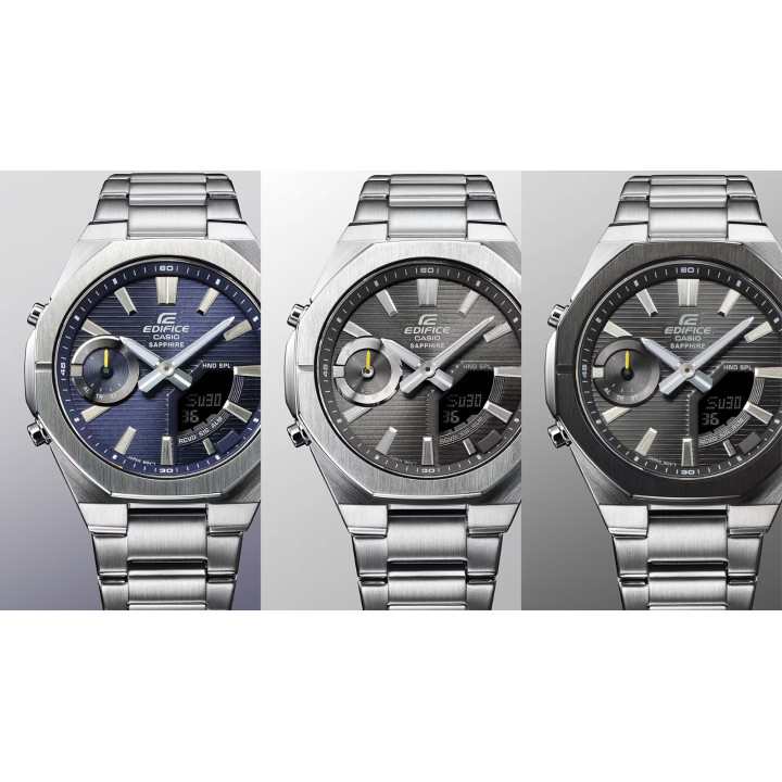 CASIO EDIFICE ECB-S10D-2AEF Slim | Bluetooth & Verre Saphir