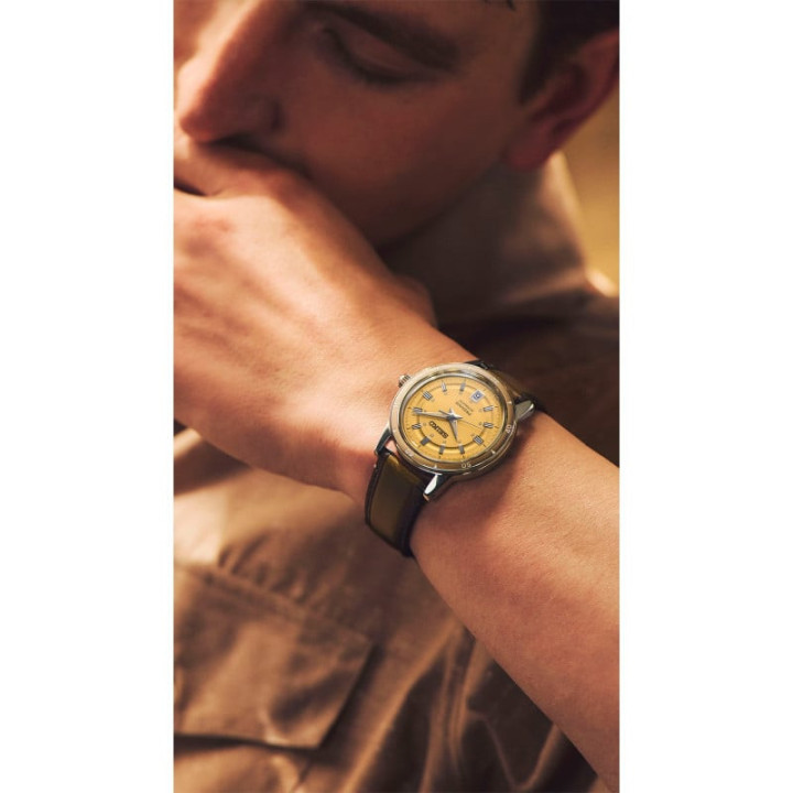 Seiko Presage SRPL75J1 Style 60's | Automatique Champagne
