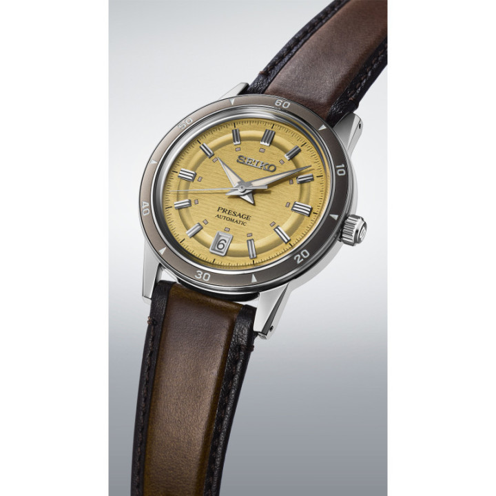Seiko Presage SRPL75J1 Style 60's | Automatique Champagne