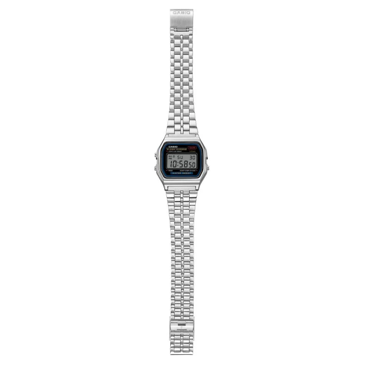 CASIO Vintage A159WE-1EF Made in Japan | Montre Argentée Acier