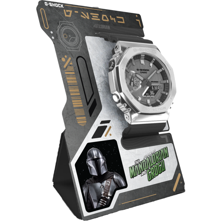 G-SHOCK GM-2100-1A-MAN Mandalorian & Grogu | Édition Limitée