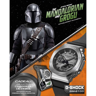 G-SHOCK GM-2100-1A-MAN Mandalorian & Grogu | Édition Limitée