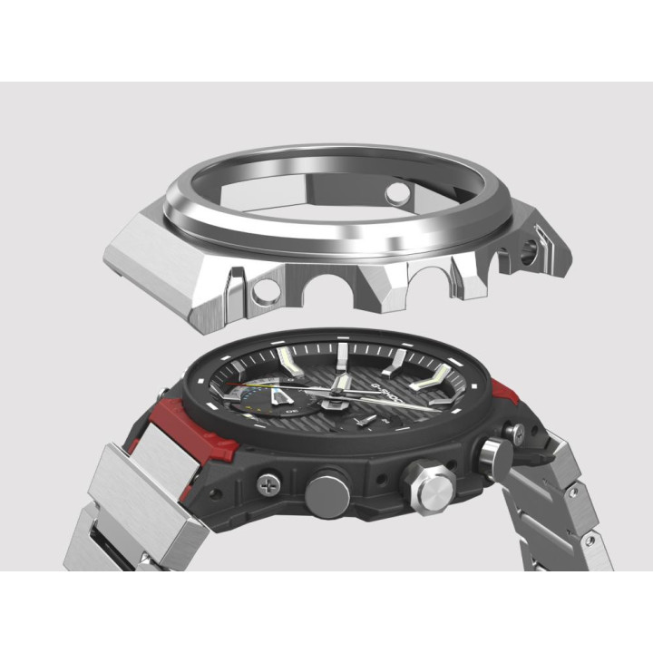 G-SHOCK GST-B1000BD-1AER Full Black | Montre Acier Solaire