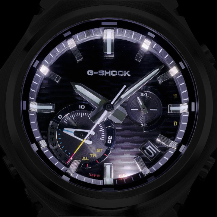 G-SHOCK GST-B1000BD-1AER Full Black | Montre Acier Solaire