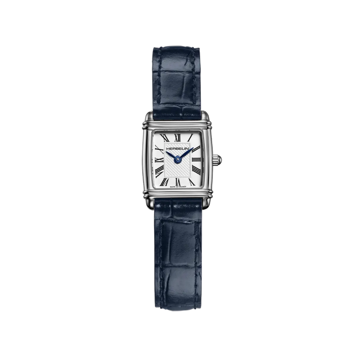 Montre Femme Herbelin Art Déco 17438AP08BL | Cuir Bleu