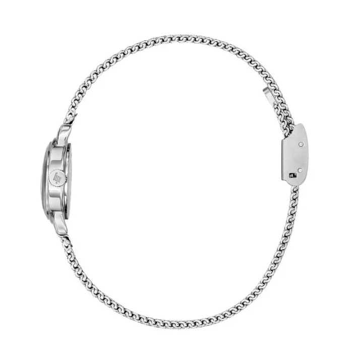 Montre Femme LIP Henriette 671267 Argentée | Maille Milanaise