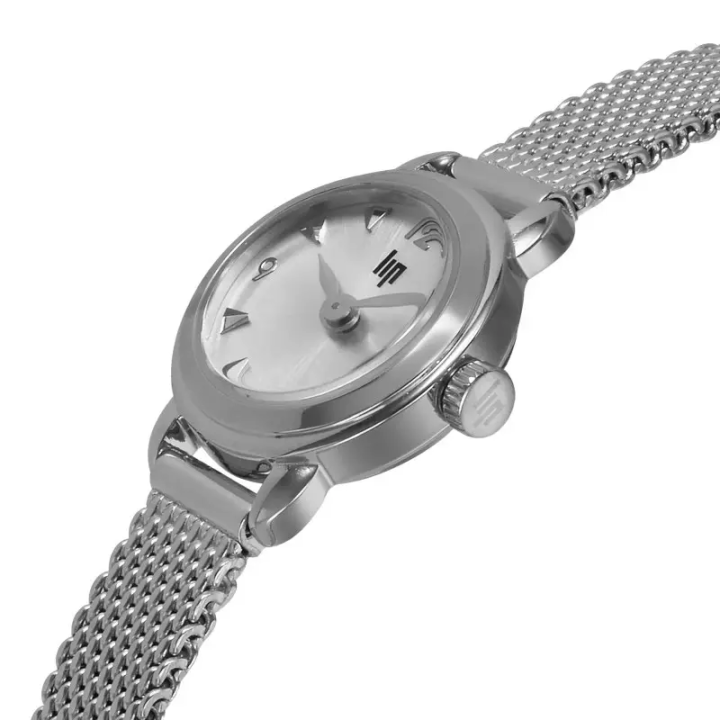 Montre Femme LIP Henriette 671267 Argentée | Maille Milanaise