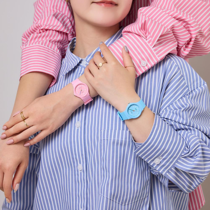 Montre CASIO Timeless LQ-24B-4BEF Pédagogique | Rose Pastel