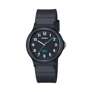 Montre CASIO Timeless LQ-24B-1BEF Épurée | Noir Mat