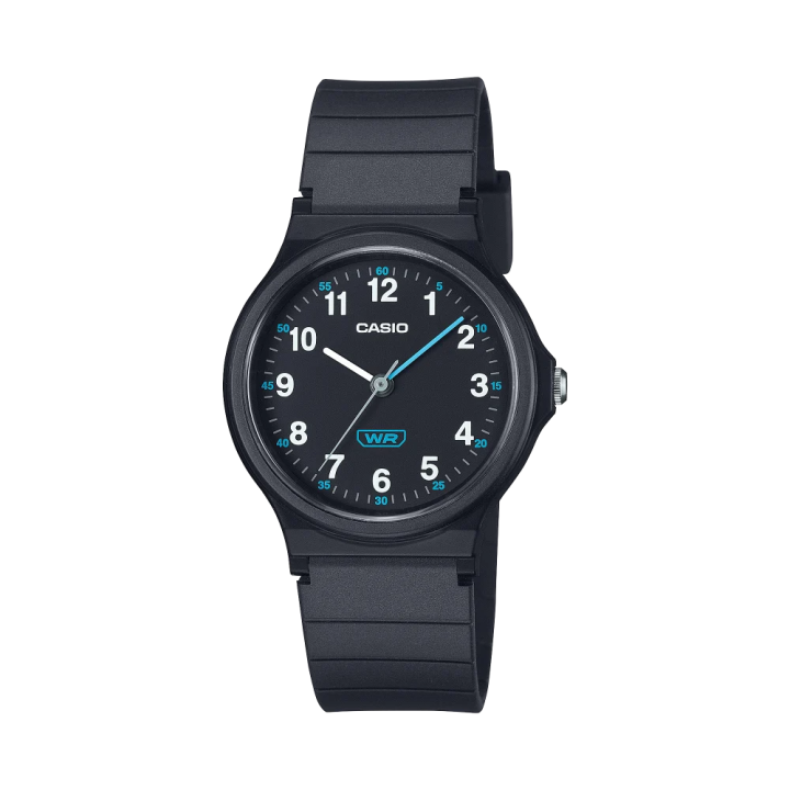 Montre CASIO Timeless LQ-24B-1BEF Épurée | Noir Mat