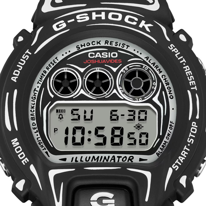 G-SHOCK DW-6900JV-1ER Joshua Vides | Montre Collector Noir