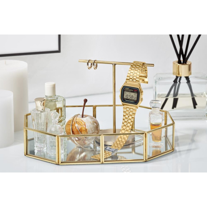 Montre Dorée CASIO Vintage A159WGEA-1EF | Cadran Noir