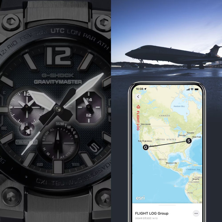 G-SHOCK GWR-B3000B-8AER Furtive Gris | David et Philly