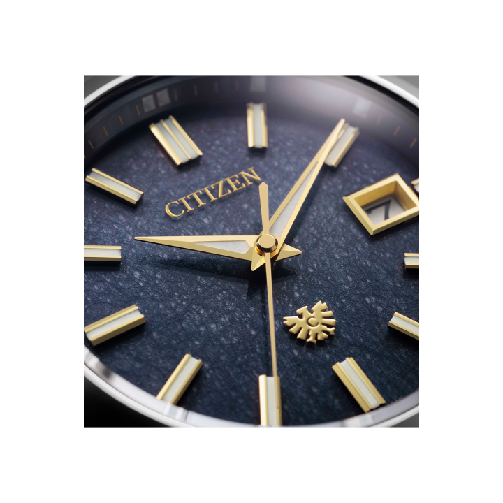 The CITIZEN AQ4094-58L Édition Limitée | Cadran Washi Bleu
