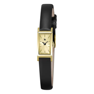Montre Femme LIP Churchill T13 Baguette 671932 Cuir Noir