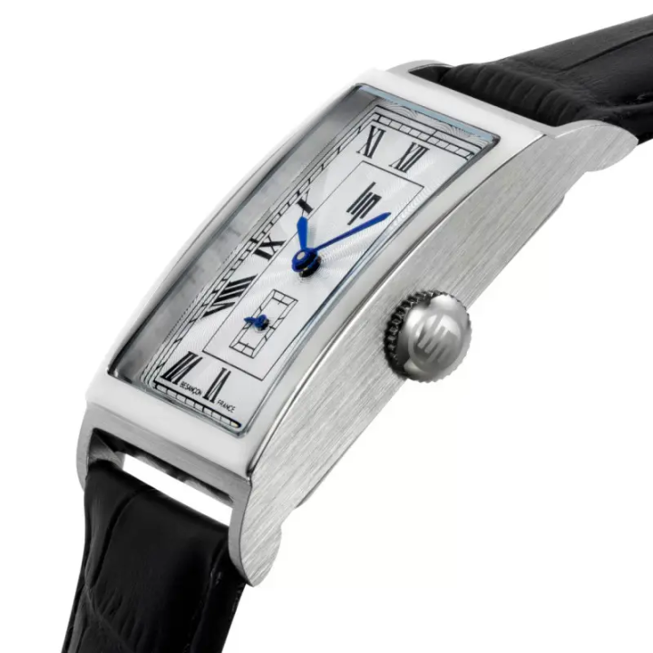 Montre Mixte LIP Churchill T24 671927 Cuir Alligator Acier