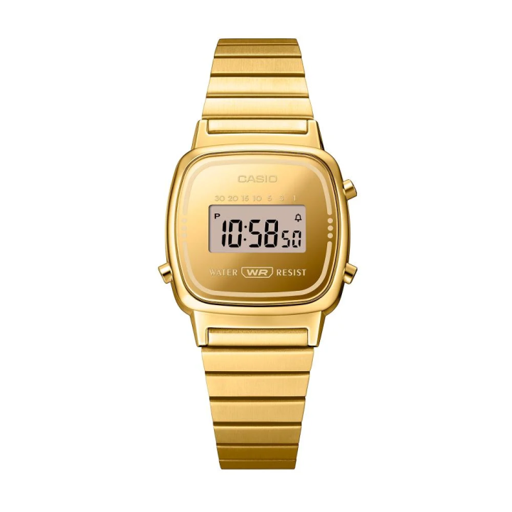 Montre Femme Casio Vintage LA670WEGS-9AEF Or Miroir