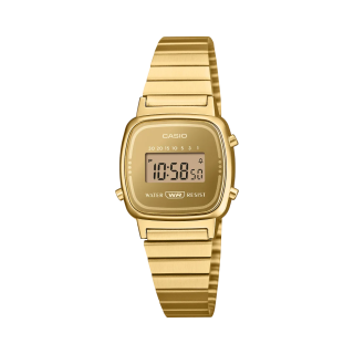 Montre Femme Casio Vintage LA670WEGS-9AEF Or Miroir