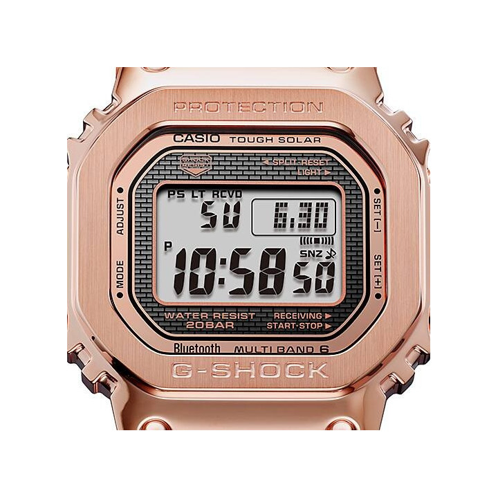 G-SHOCK GMW-B5000GD-4 | Montre Full Metal Square Or Rose