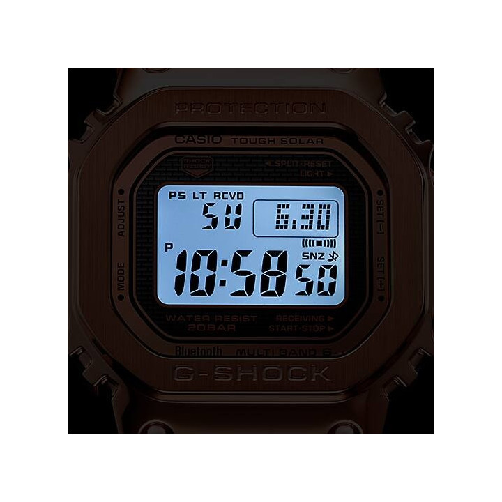 G-SHOCK GMW-B5000GD-4 | Montre Full Metal Square Or Rose