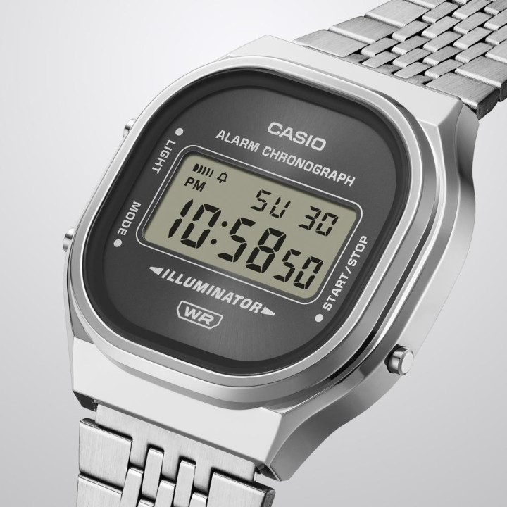 Montre CASIO Vintage A140WE-8AEF Gris Soleillé | Acier