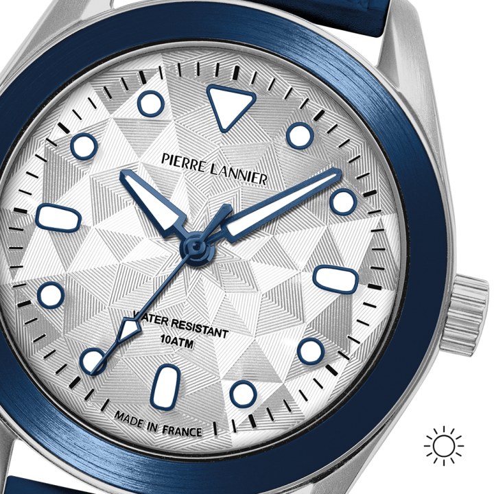 Montre Pierre Lannier x 10ATM Bora Vent Clair 207K126