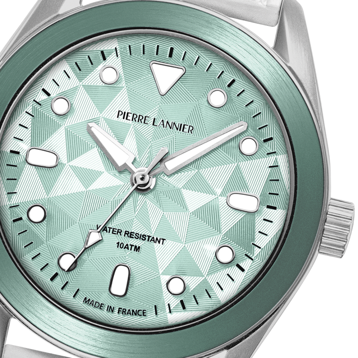 Montre Pierre Lannier x 10ATM Bora Lagon Céladon 207K171
