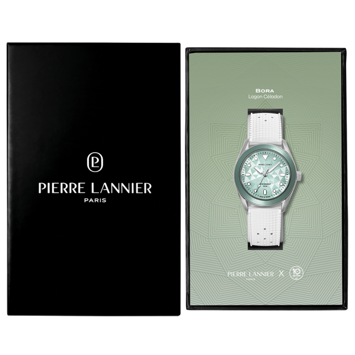 Montre Pierre Lannier x 10ATM Bora Lagon Céladon 207K171