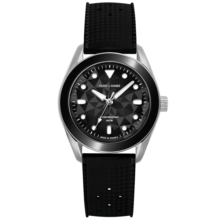 Montre Pierre Lannier x 10ATM Bora Nuit Noire 207K133