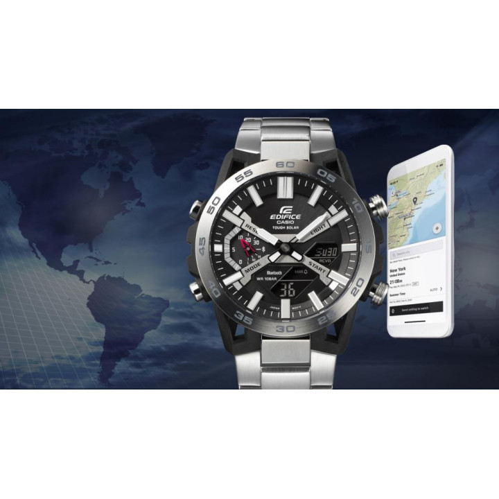 Montre Homme Casio Edifice ECB-2000D-1AEF Solaire Bluetooth