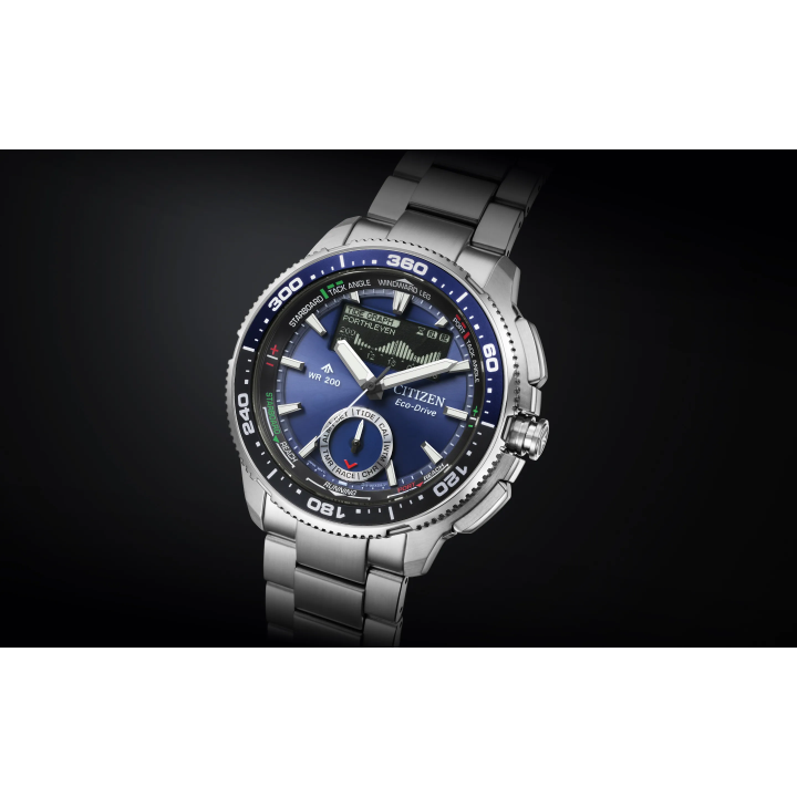 Citizen Promaster Wave Tracker JV3006-50L Bleu | Acier
