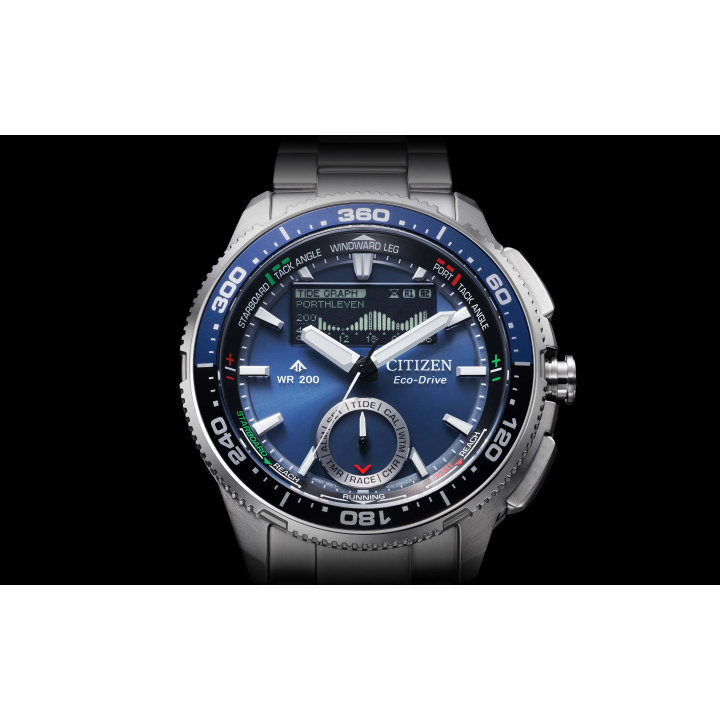 Citizen Promaster Wave Tracker JV3006-50L Bleu | Acier