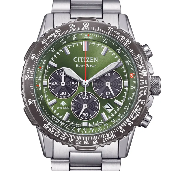 Montre Homme Citizen Promaster Sky CA4664-60W Eco-Drive Verte