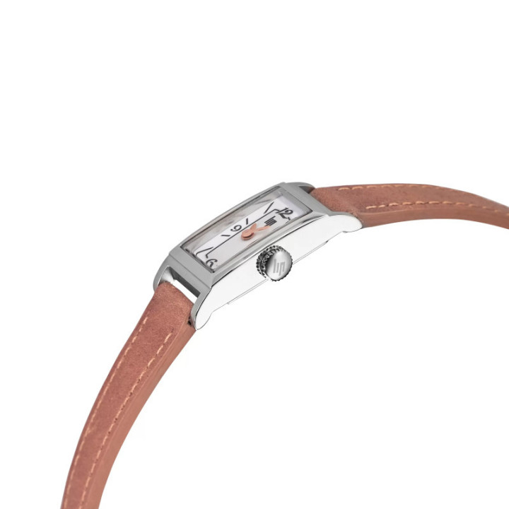 Montre Femme LIP Churchill T13 Baguette 671207 Cuir Double Tour