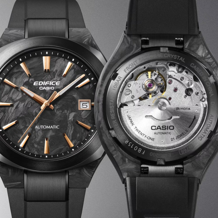 Montre Homme Casio Edifice EFK-200XPB-1AER Automatique Carbone