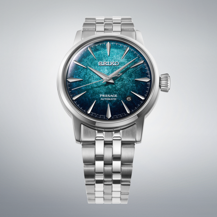 Montre Seiko Presage HCB001J1 Automatique Cadran Bleu | Boutique Officielle